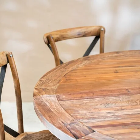 Mesa Derwent Redonda 140 Cm - Mesas de comedor, Uruguay | Aihaus, vista 3