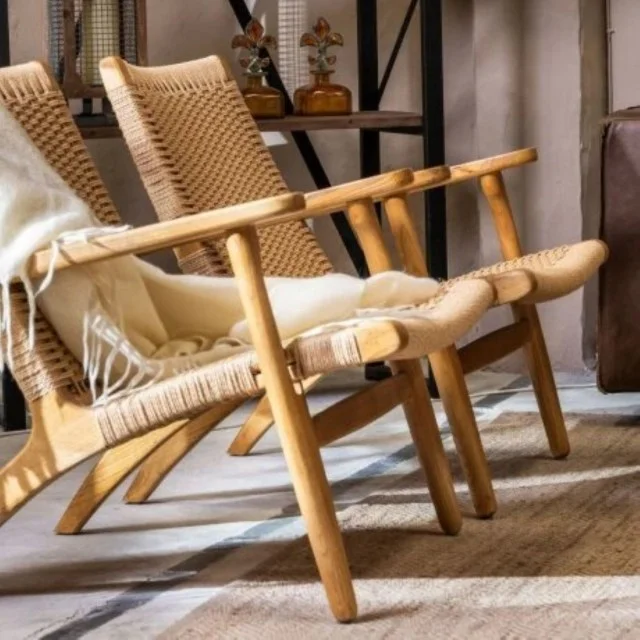 Butaca Hanoi en Madera natural - Butacas, banquetas y puffs, Uruguay | New York Home, vista 5