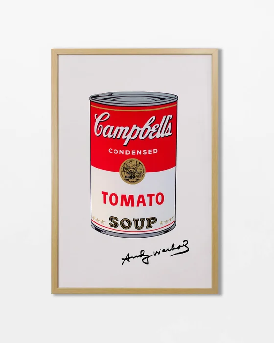 Andy Warhol - Tomato Soup en Multicolor - Láminas, Uruguay | La Cuadrería