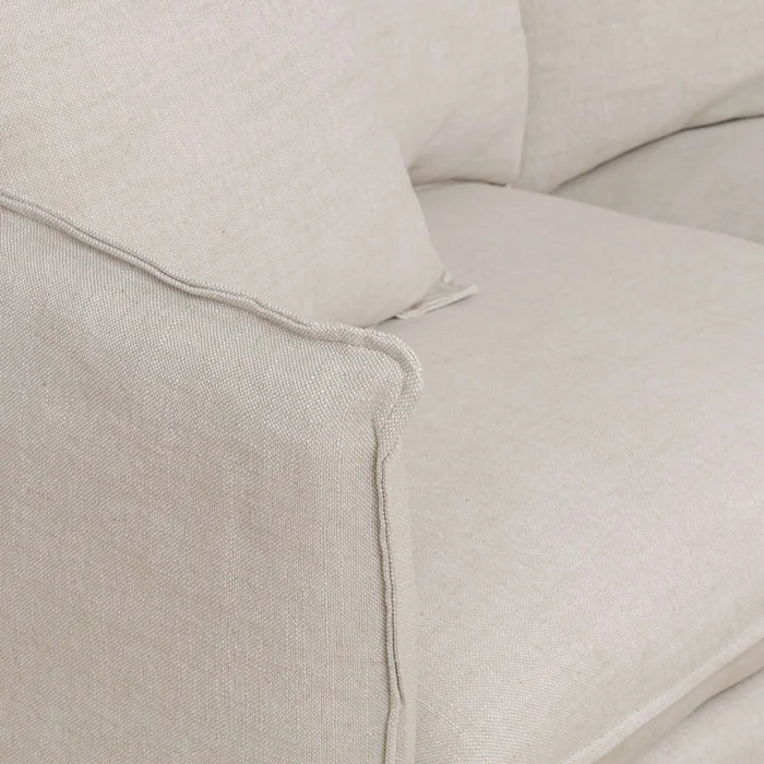 Sofá 3 Cuerpos Tela-premium Natural-beige Bahama Natural en Beige - Sillones y sofás, Uruguay | Divino, vista 6