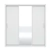 Ropero Placard 3 Puertas Corredizas Cajones Espejo Residence - Roperos y placares, Uruguay | Muebles Express, vista 3 de 9