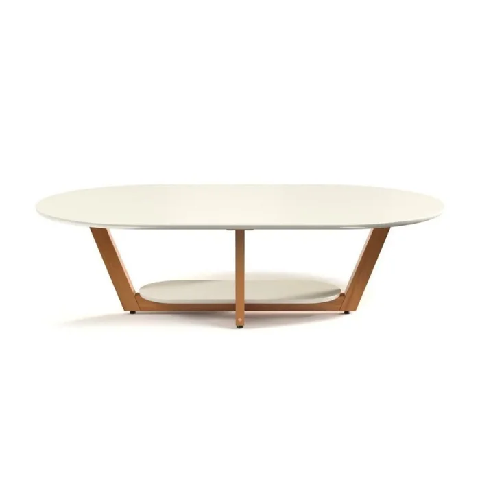 Mesa de living Elegance - Off Withe en Beige - Mesas de living, Uruguay | La Cueva Muebles, vista 3