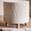 PUFF POLLY - FUNDA LINO VERDE en Off-white - Butacas, banquetas y puffs, Uruguay | La Iberica, vista 1 de 4