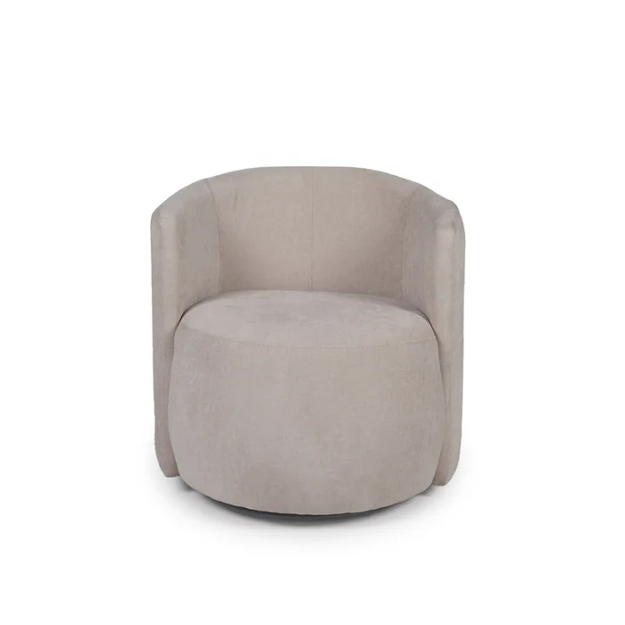 Butaca Sinus Giratoria - Tela Microfibra - Kruger 02-152 (Beige) en Beige - Butacas, banquetas y puffs, Uruguay | NYR, vista 2