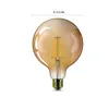 Lámpara Filamento LED Ámbar Globo G125 8W Dimerizable - Lámparas de mesa, Uruguay | Serlux, vista 4 de 4