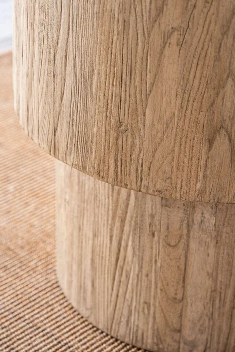 MESA LATERAL BALEAR - OLMO en Madera natural - Mesas de living, Uruguay | La Iberica, vista 2