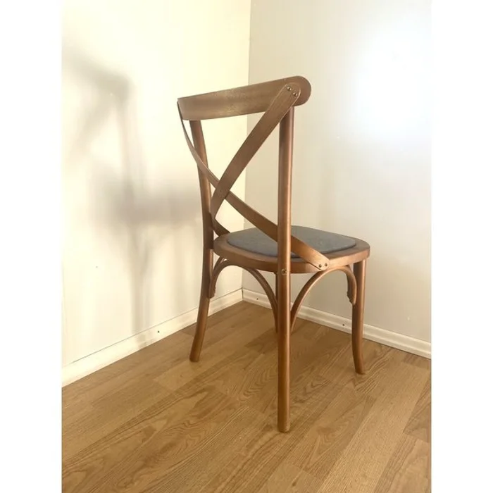 Silla españa tapizada — Serra Amoblamientos en Madera natural - Sillas, Uruguay | Serra Amoblamientos, vista 3
