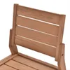 Silla de patio Teca - Caraíva en Marrón - Muebles para el exterior, Uruguay | Rústico Hogar, vista 4 de 4