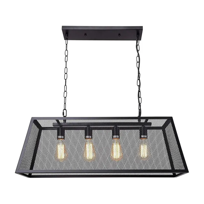 Lámpara Colgante Valencia Mesh en Negro - Lámparas colgantes, Uruguay | Serlux