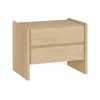 MESA DE LUZ BAKERS ROBLE NAT 65X46X5 en Madera natural - Mesas de luz, Uruguay | Masinfinito Casa, vista 1 de 3