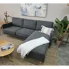 Sofa con Chaise PRADA PREVENTA - Dark Grey Tela Rústica en Dark Grey Tela Rústica - Sillones y sofás, Uruguay | Finkel, vista 5 de 6