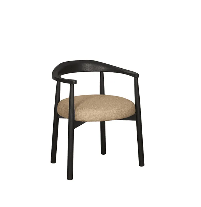 SILLA BAKERS ROBLE NEGRO en Negro - Sillas, Uruguay | Masinfinito Casa