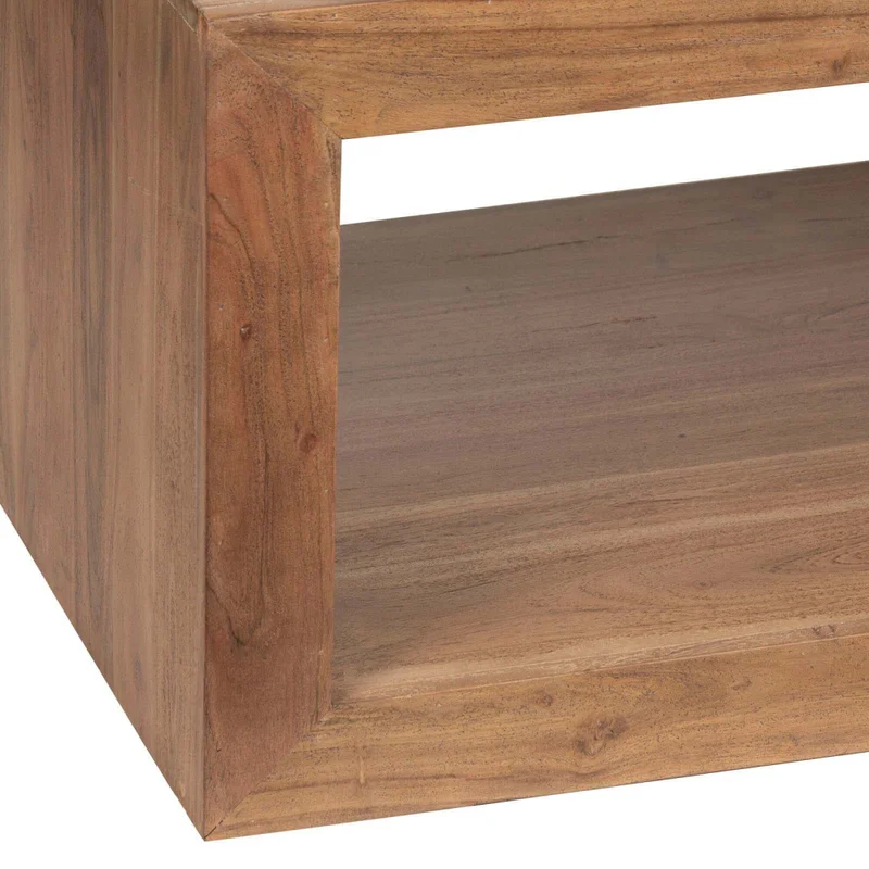 Mesa Ratona Madera Natural-beige Campo Natural en Madera natural - Mesas de living, Uruguay | Divino, vista 4
