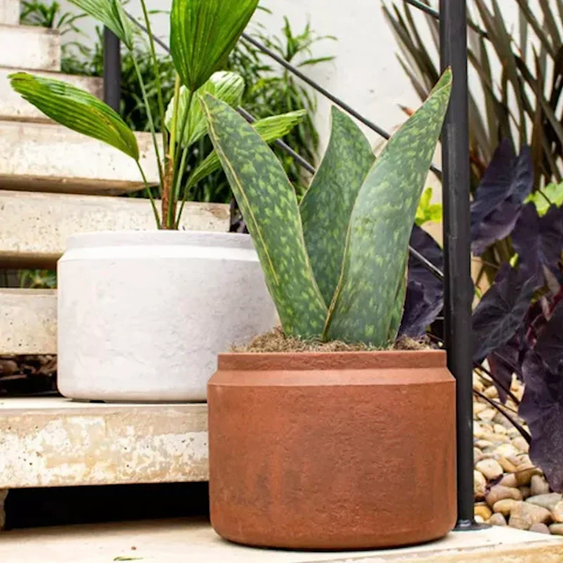 Maceta Cairo Mediana en cemento - Macetas, Uruguay | Alta Gracia Deco, vista 10