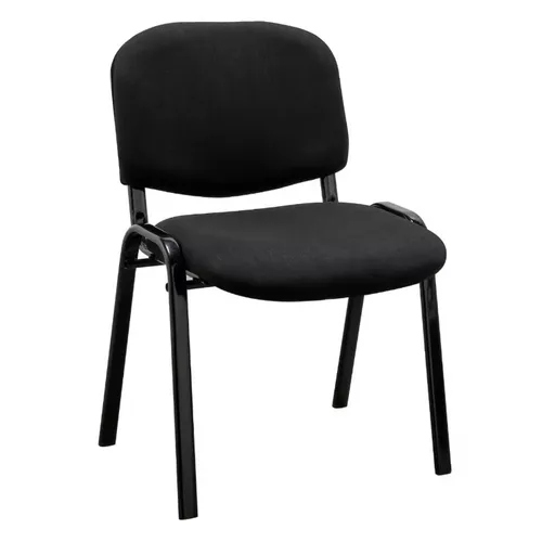 Silla Escritorio fija Eco cuero REF.248 en Negro - Escritorios y sillas de escritorio, Uruguay | Igoa