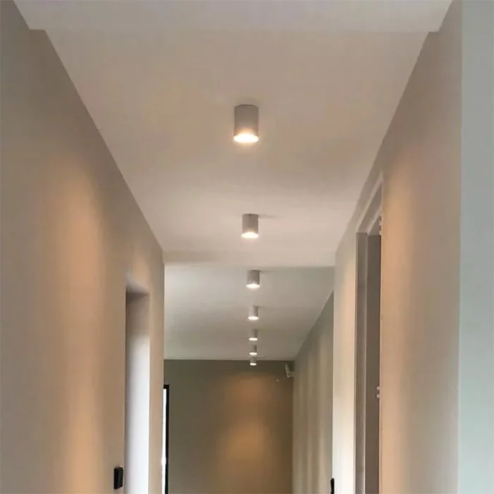 Luminaria de Techo Lux Livorno Downlight Blanco en Blanco - Lámparas colgantes, Uruguay | Serlux, vista 3