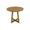 MESA REDONDA COMEDOR MANANTIALES TEKA en Madera natural - Mesas de comedor, Uruguay | Masinfinito Casa, vista 1 de 2