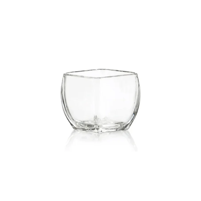 VOTIVE CUADRADO 710ML CRISA. 10.9HX12X12CM - Jarrones, Uruguay | Koz