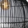 Lámpara De Techo Rattan Hana en Negro - Lámparas colgantes, Uruguay | Alta Gracia Deco, vista 3 de 4