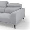 Sofá Keisy - Tela Microfibra - 2 cuerpos - Nikki 3 (Gris) en Gris - Sillones y sofás, Uruguay | NYR, vista 3 de 8