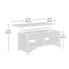 Mesa Ratona Articulada 4V Sauder en Negro - Mesas de living, Uruguay | Ecowood, vista 5 de 5