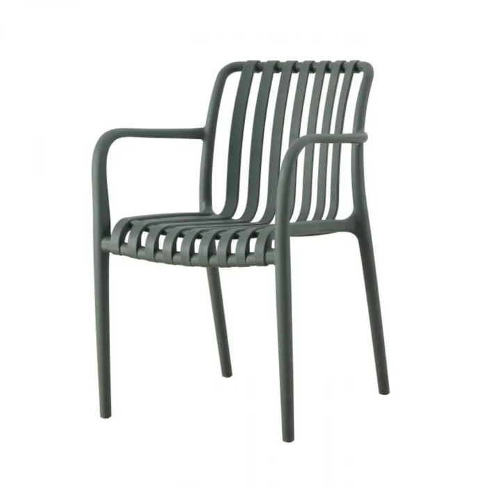 Silla de Exterior Atenas - Gris en Gris - Muebles para el exterior, Uruguay | Rústico Hogar, vista 2