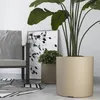 Macetero Cilindro 40 Beige Alto 40cm x 40cm diametro, 50 lts en Beige - Macetas, Uruguay | Champagne Home, vista 2 de 3