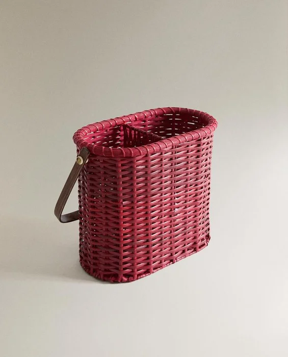 CESTA BOTELLERO RATÁN - Canastos, Uruguay | Zara Home, vista 3