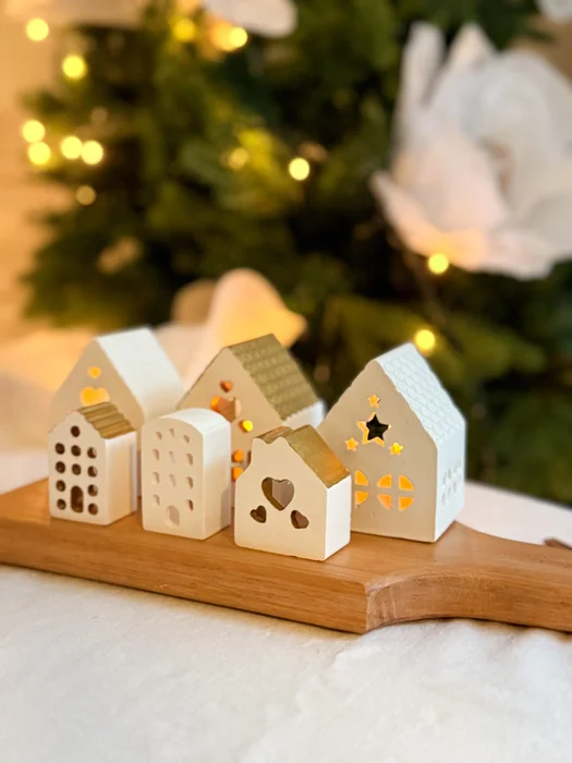 Casitas navideñas x 6 en Blanco - Decoración, Uruguay | Dreams On Time, vista 11