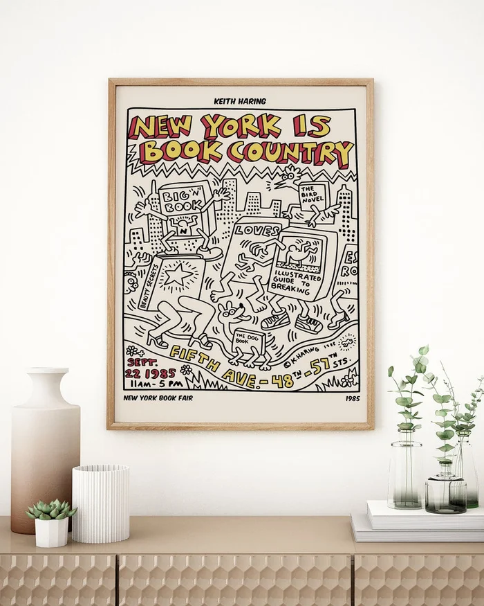 Keith Haring - New York - Láminas, Uruguay | La Cuadrería, vista 2