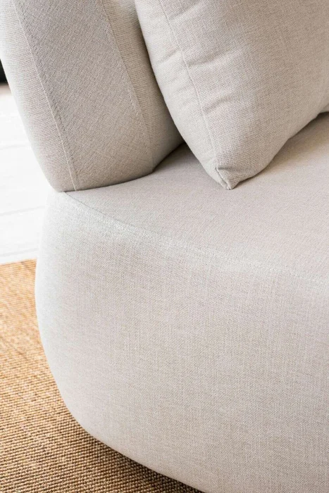 BUTACA / SILLON FOA 1 CUERPO - LINO ANTIMANCHAS en Beige - Butacas, banquetas y puffs, Uruguay | La Iberica, vista 4