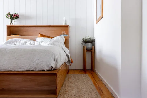Cama Ágata Con Cajones en Madera natural - Mesas de luz, Uruguay | Decoquadra, vista 8