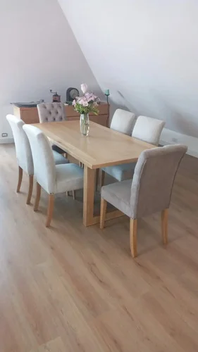 Juego De Comedor Madera Ozark Mesa Mónaco 6 Sillas Vestir A Eleccion en A Eleccion - Mesas de comedor, Uruguay | Ozark Home, vista 2