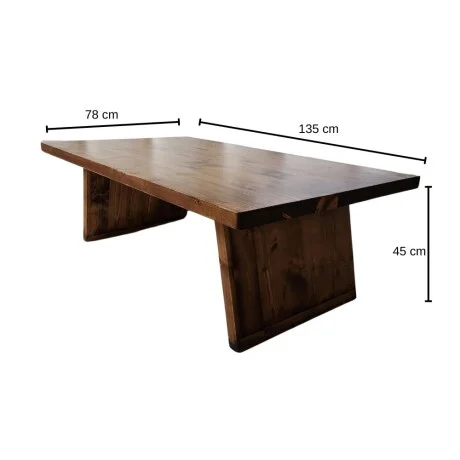 Mesa de living Hirkan en Marrón - Mesas de living, Uruguay | La Cueva Muebles, vista 14