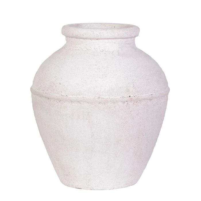 Jarrón Gentong Ceramica Natural-beige 33.171.092, Crema en Beige - Jarrones, Uruguay | Divino