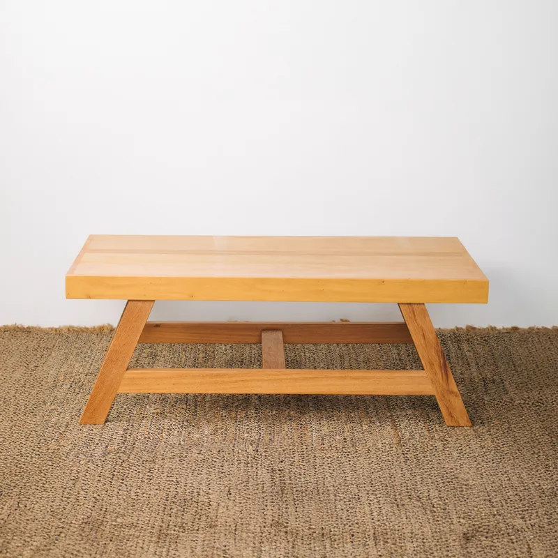 MESA RATONA FORMOSA 120x60 en Madera natural - Mesas de living, Uruguay | Fundamento Muebles