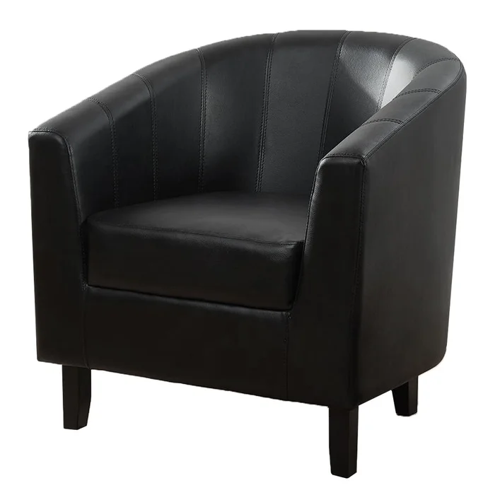 Butaca de 1 cuerpo - Tempo - PU en Negro - Sillones y sofás, Uruguay | Delta Center, vista 2