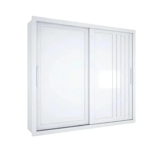 Ropero 2 Puertas - Titan - Blanco en Blanco - Roperos y placares, Uruguay | Ecowood