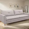 Sofá 3 cuerpos Fascinio - Gris en Gris - Sillones y sofás, Uruguay | Nario Hogar, vista 1 de 2