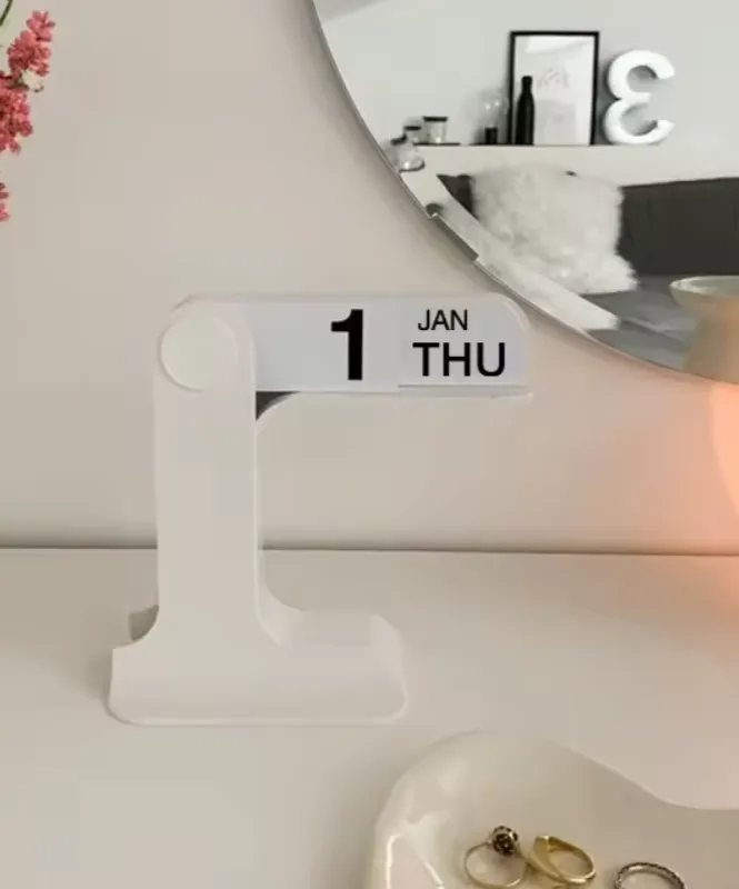 Calendario Timeless en Blanco - Decoración, Uruguay | CB Studio