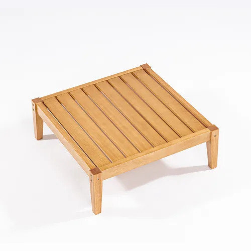 MESA DE CENTRO CANNES 70x70x25CM JATOBA - Muebles para el exterior, Uruguay | Vinibel