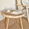 Mesa auxiliar Wellcres Ø 65 cm en Madera natural - Mesas de arrimo, Uruguay | Kavehome, vista 2 de 5