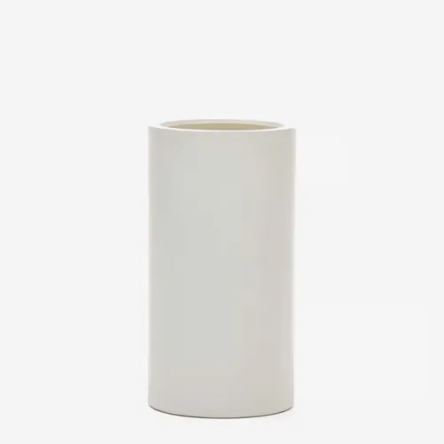 Macetero Aiguablava de cemento - blanco Ø 42 cm en Blanco - Muebles para el exterior, Uruguay | Kavehome