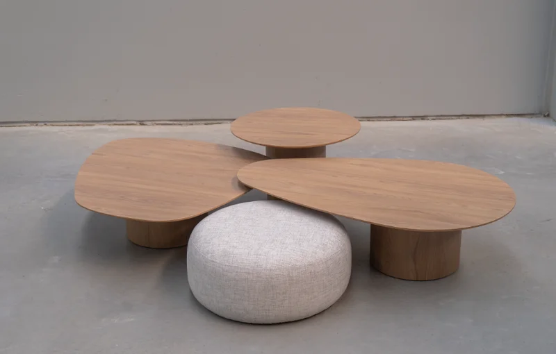 Mesa de Centro Terra Grande – Olmo en Madera natural - Mesas de living, Uruguay | Berna Home, vista 6