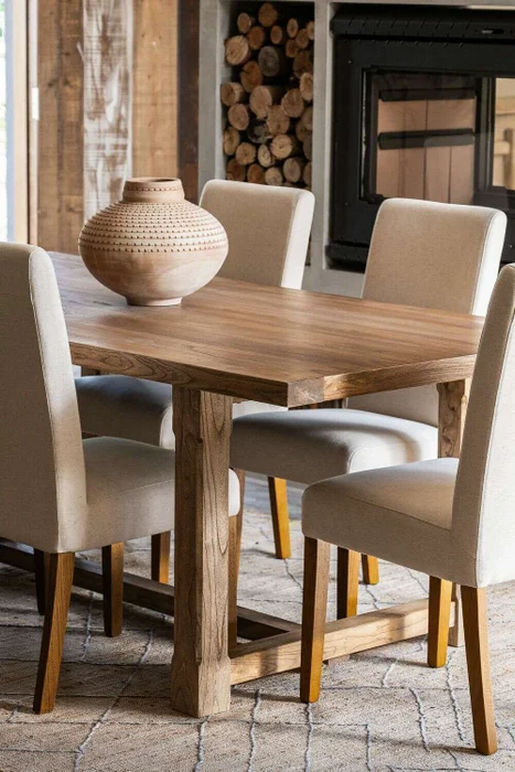 MESA COMEDOR APOLO - 2.00 X 1.00 MTS en Madera natural - Mesas de comedor, Uruguay | La Iberica, vista 17