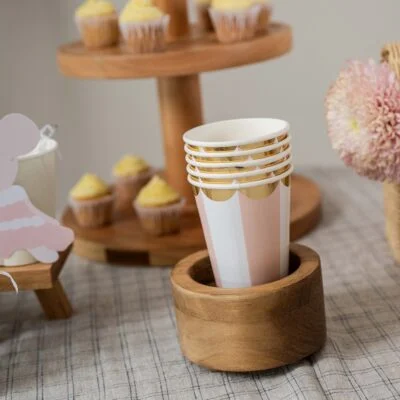 Contenedor de vasos de madera en Rosa - Decoración, Uruguay | Dreams On Time, vista 10