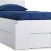 Estructura cama LIMFJORDEN 90x200 3 cajones blanco en Blanco - Dormitorio, Uruguay | JYSK, vista 1 de 5