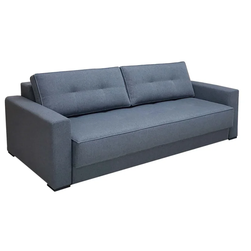 Sofá Cama Pasadena - Gris en Gris - Sillones y sofás, Uruguay | Berna Home, vista 3
