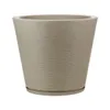 MACETA 34X35CM GENEBRA GRAPHITO EFECTO PIEDRA BEIGE en Beige - Macetas, Uruguay | Decohogar, vista 2 de 3