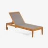 Reposera de exterior Caterin - de madera maciza de eucalipto en color gris en Gris - Muebles para el exterior, Uruguay | Kavehome, vista 1 de 10